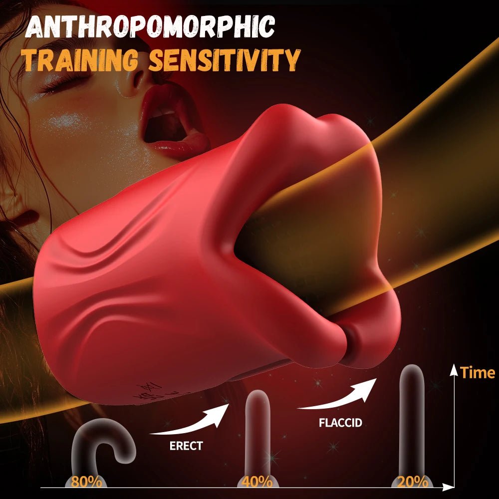 APP Remote Control Ring Vibrator Wearable Sleeve Toy for Couples