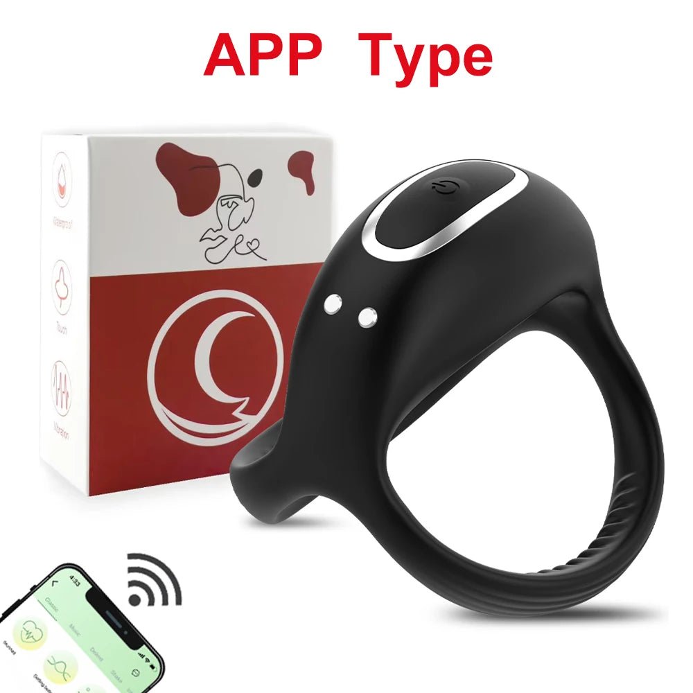 Vibrating Ring for Men Silicone Rings for Stronger Erection