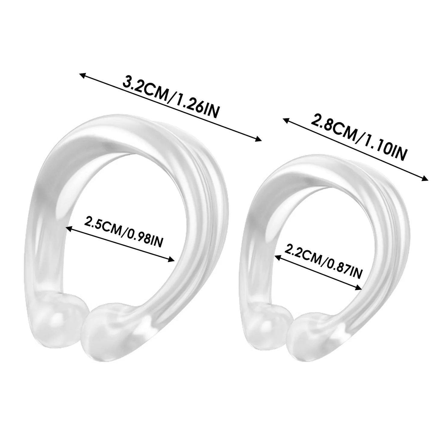 2pcs Male Sleeves Adult Toys for Enhanced Pleasure