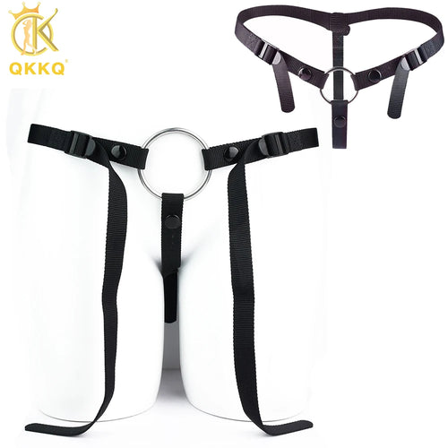 QKKQ Adjustable Belt Harness For Dildos Strap-On Toy
