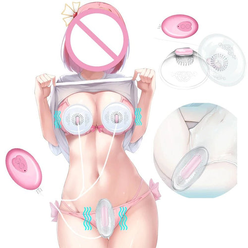 Breast Massager Nipple Sucking Vacuum Vibrator for Women