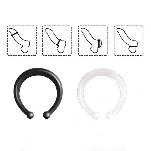 Opening Bondage Rings Delay Ejaculation Ring for Pleasure