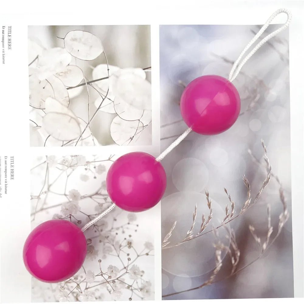 Beads Ball Toys for Women Silicone Kegel Exerciser for Wellness