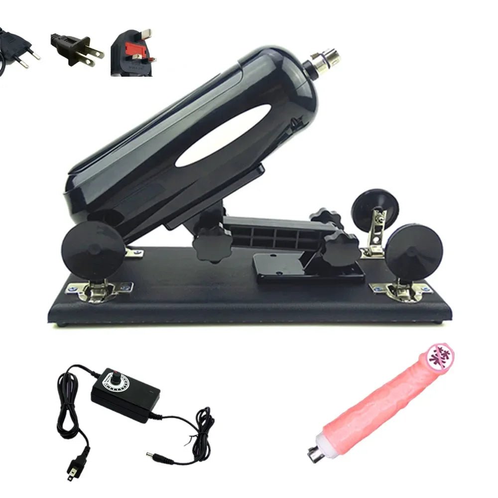 Women's Automatic Telescopic Machine Electric Vibrator 18+