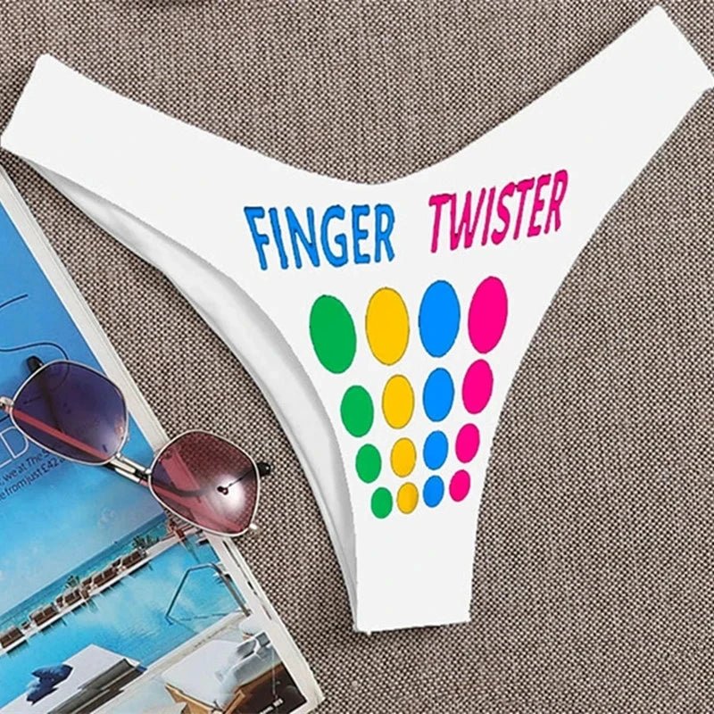 Custom Panty Thong Lingerie Personalised Funny Gift