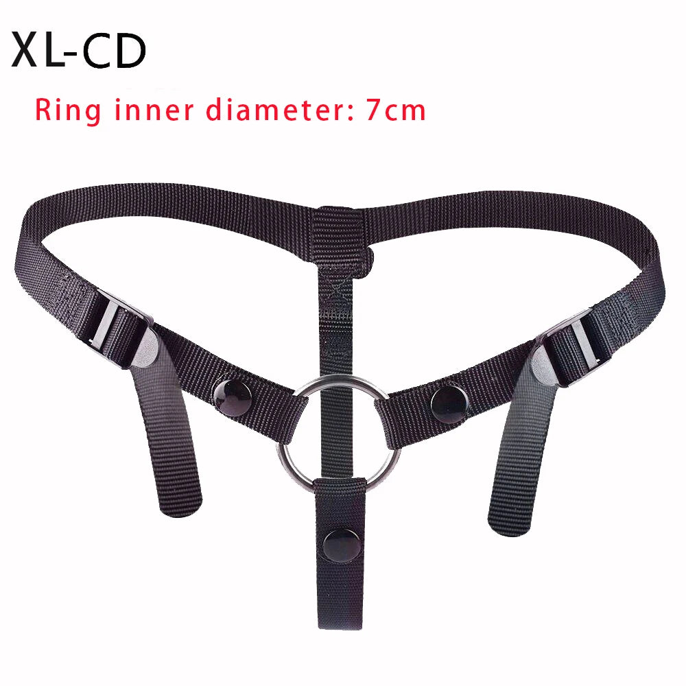 QKKQ Adjustable Belt Harness For Dildos Strap-On Toy
