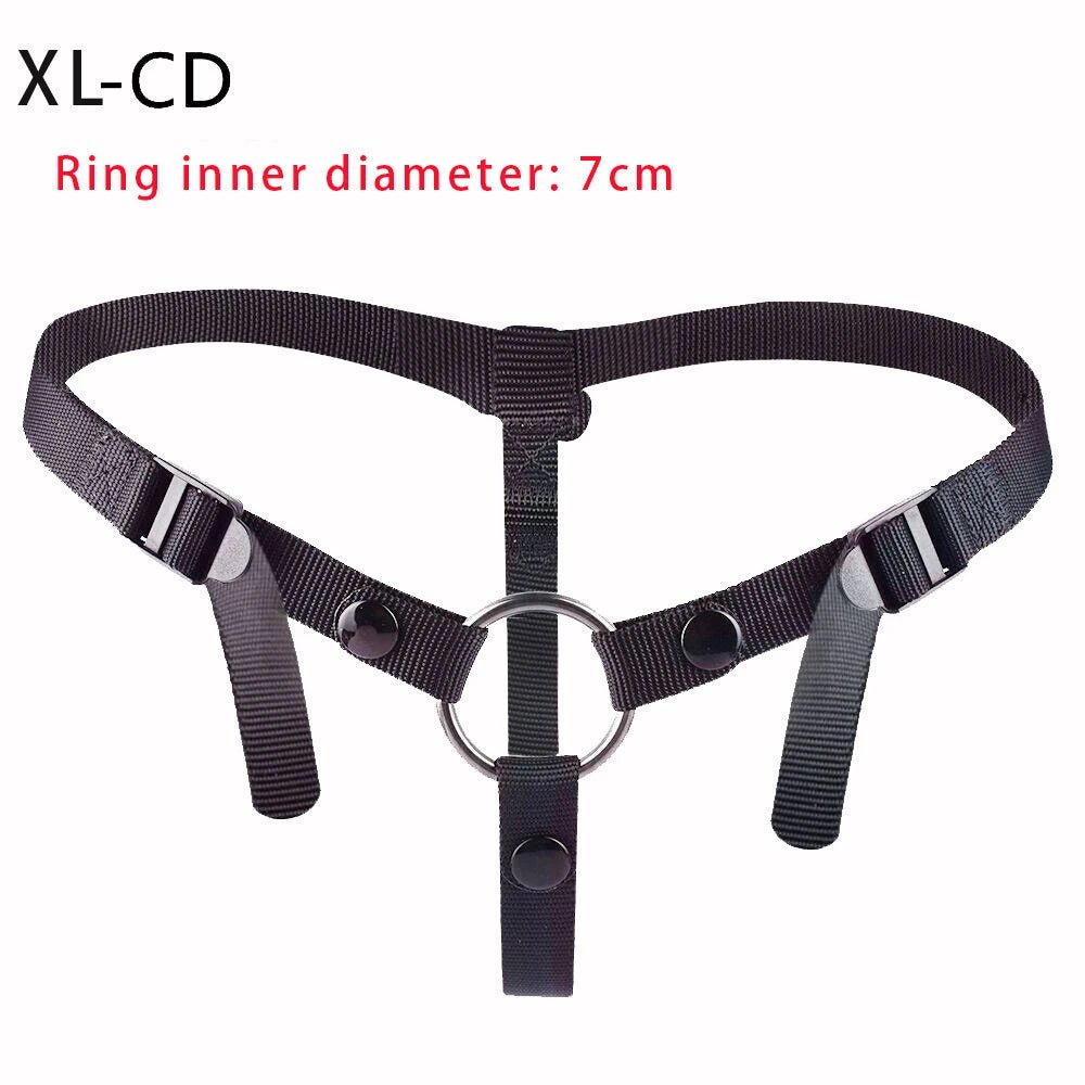 QKKQ Adjustable Belt Harness For Dildos Strap-On Toy