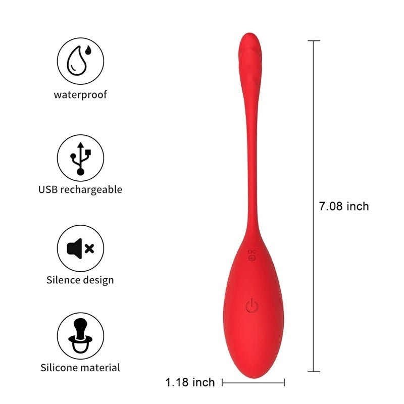 Kegel Vibrators G-Spot Clitoris Stimulator Silicone Wellness Toys