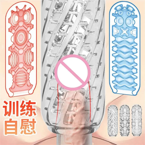 Phalus Blowjob Imitation Mouth For Men 4D Vibrator Experience