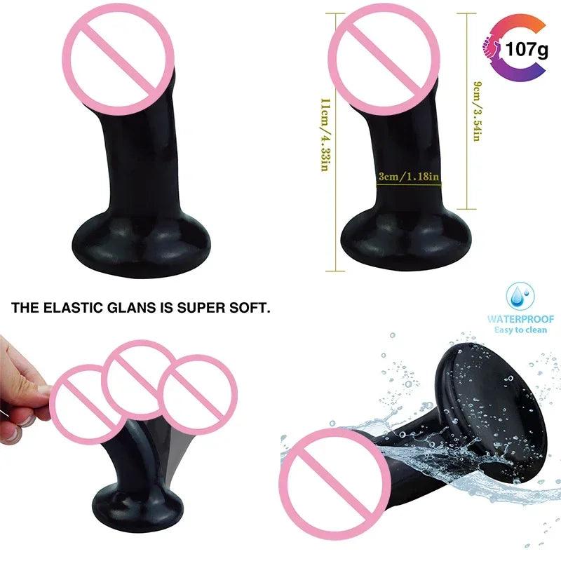 Dual Channel Cup Small Plug For Men Real Vajina Toys