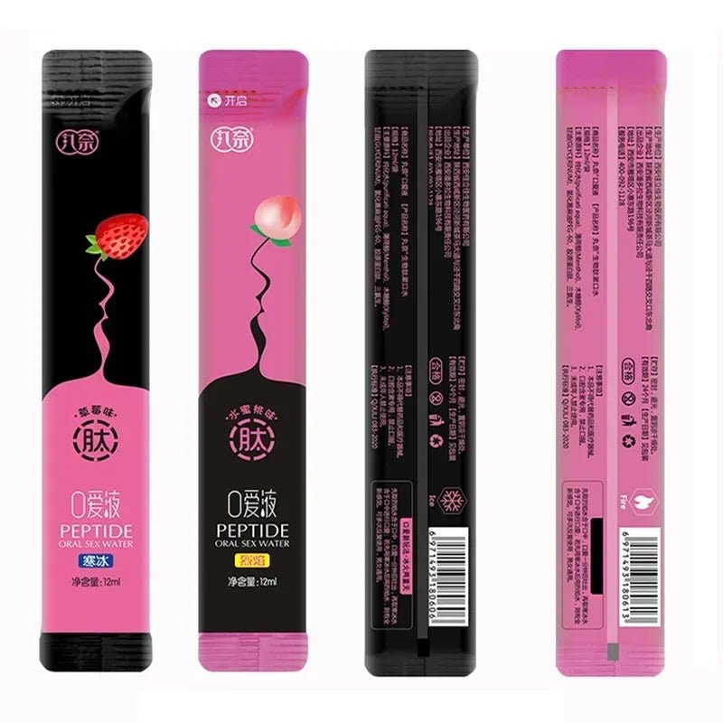 New Oral Water Blowjob Liquid Edible Lubricant Strawberry Peach
