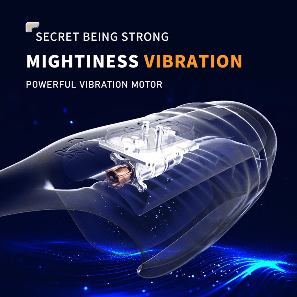 Training Endurance Vibrator Electric Shock Device for Men