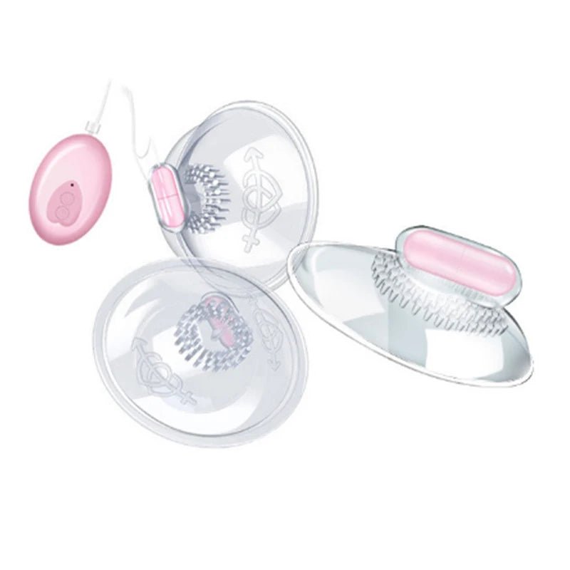 Breast Massager Nipple Sucking Vacuum Vibrator for Women