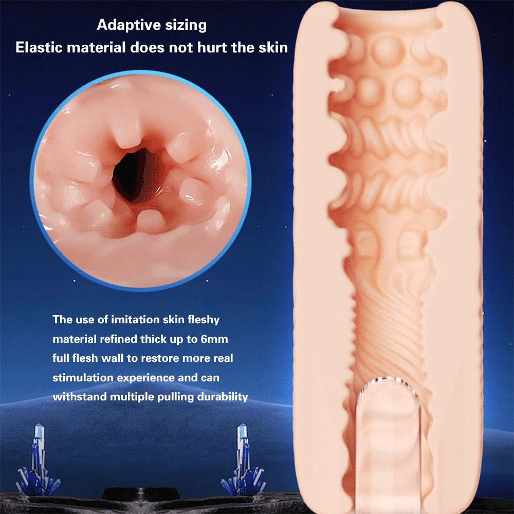 Portable TPE Male Masturbator