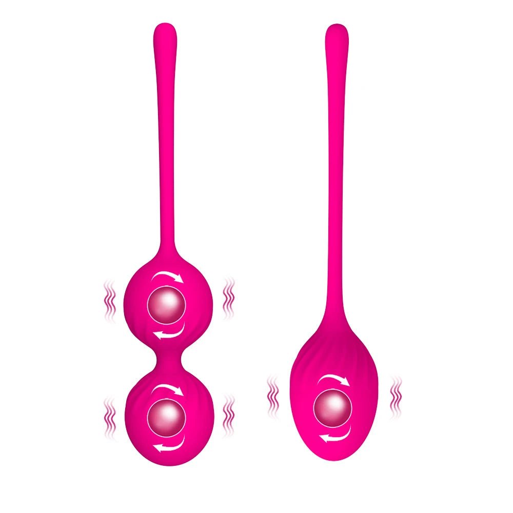Safe Silicone Smart Ball Vibrator for Kegel Exercise Use
