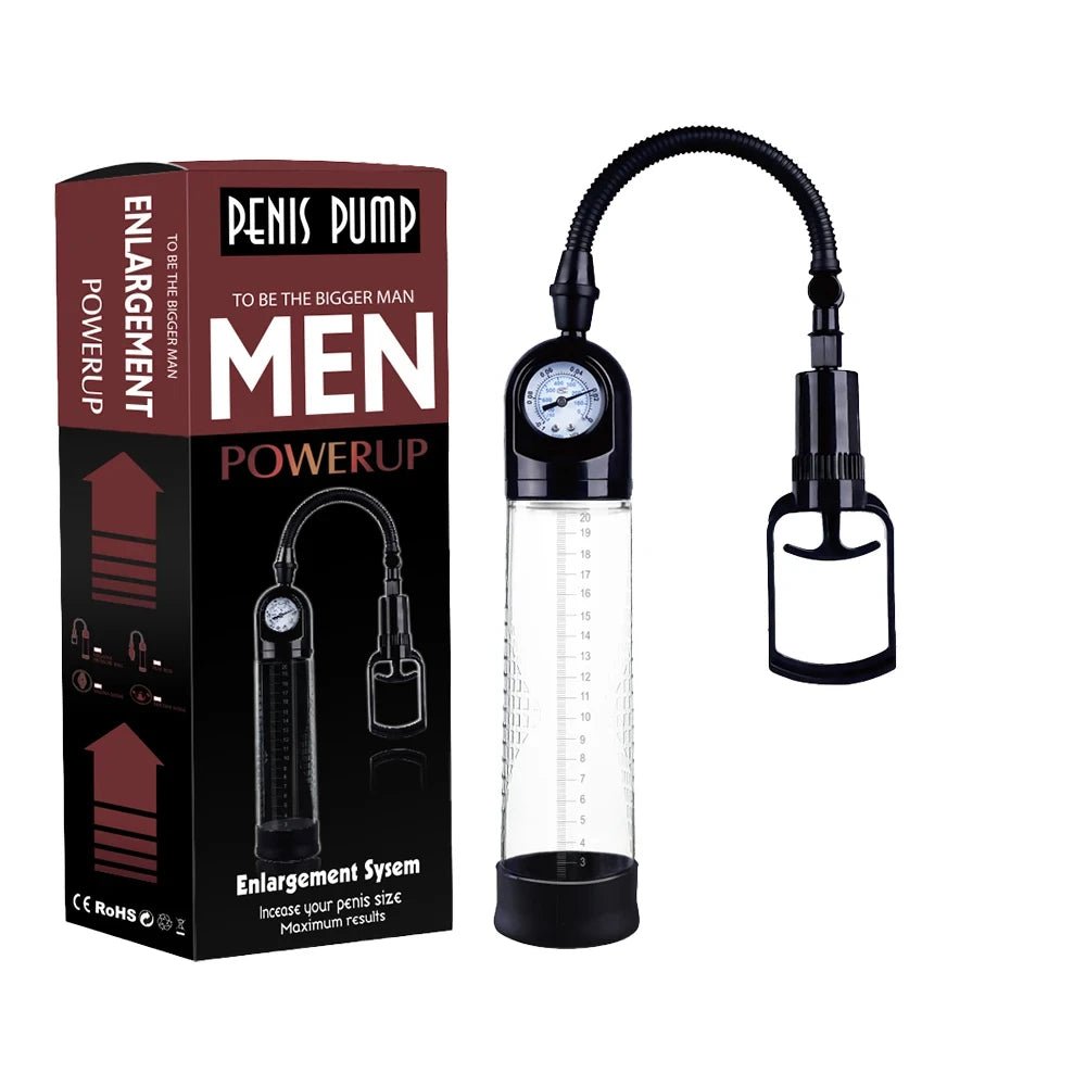 Electric Pump for Men Male Enhancement Ring Device