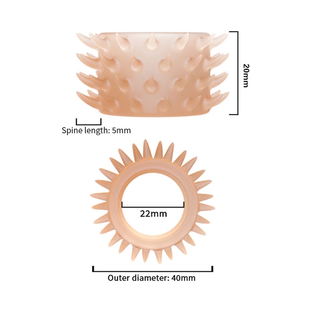 Silicon Ring Cage For Male Erection Delay Enhancement
