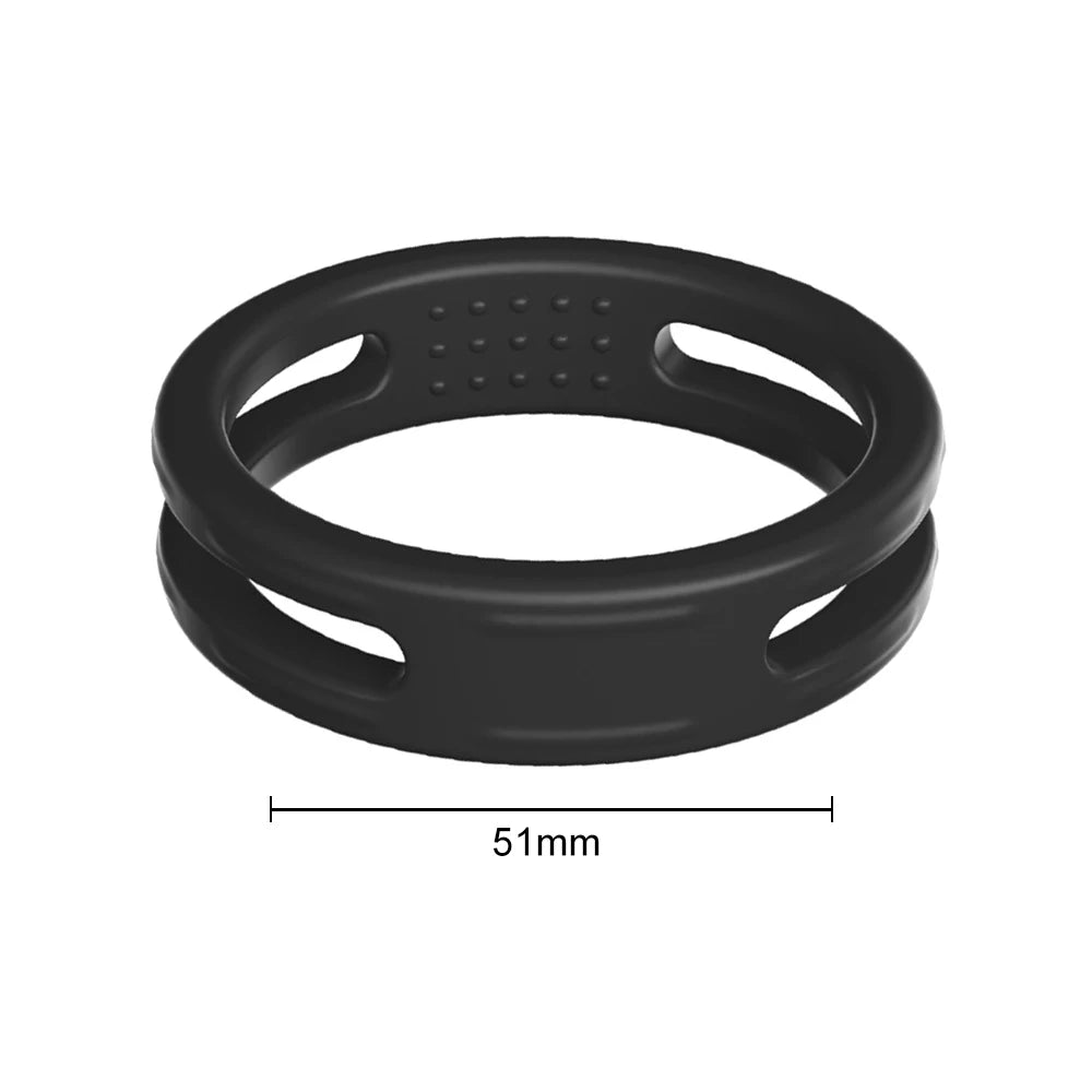Silicone Ring Delay Ejaculation Stronger Erection Aid