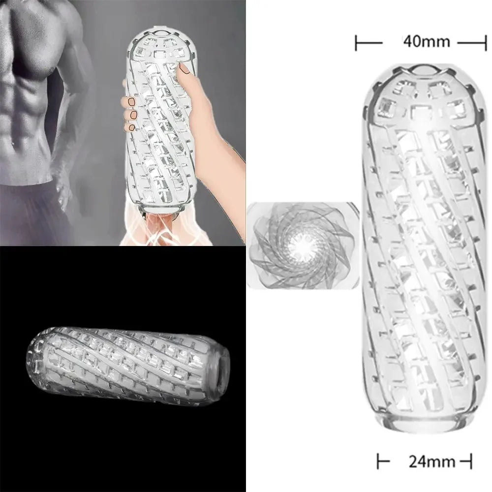 Pussies Doll For Men Vaginette Telescopic Mouth Tool Delight