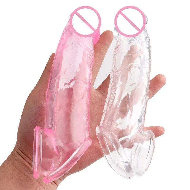 Reusable Sleeve Extender for Comfort and Delay Ejaculation