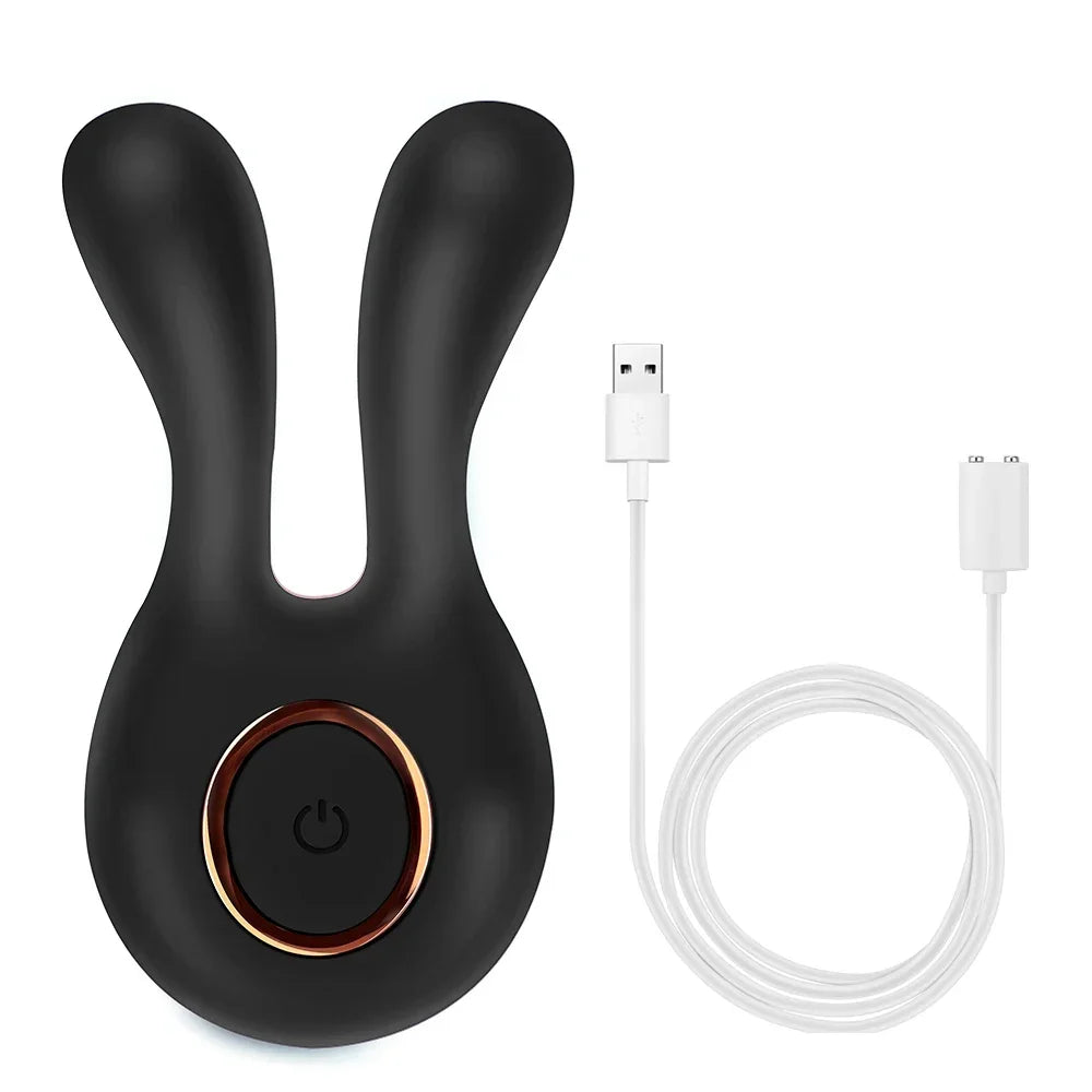 10cm Rabbit Ear Vibrator Nipple Clamps For Ultimate Bliss