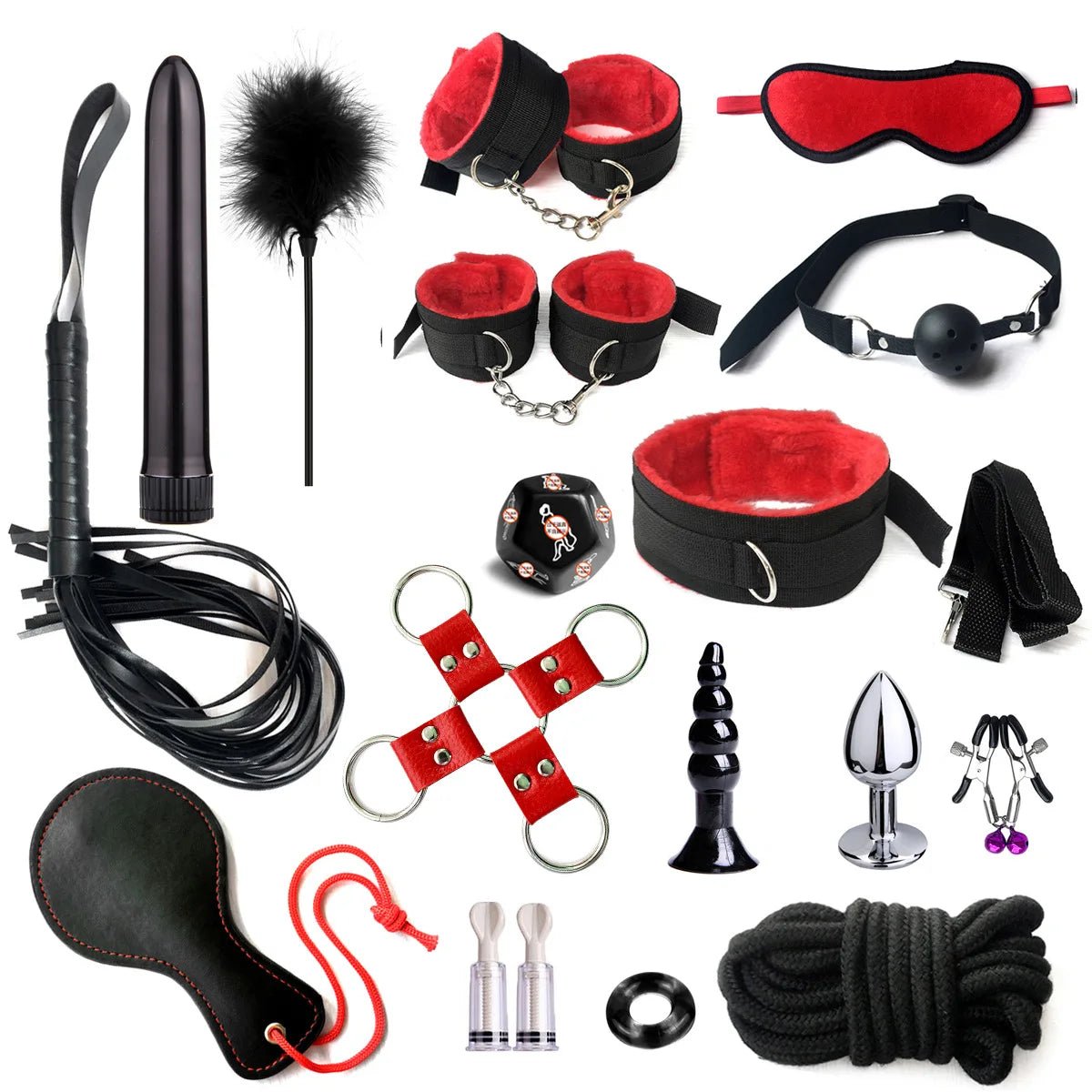 BDSM Love Set Bondage Kits Adult Toys for Women Pleasure
