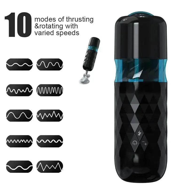 Perinee Male Oral Automatic Vibrator Delight for Intense Pleasure