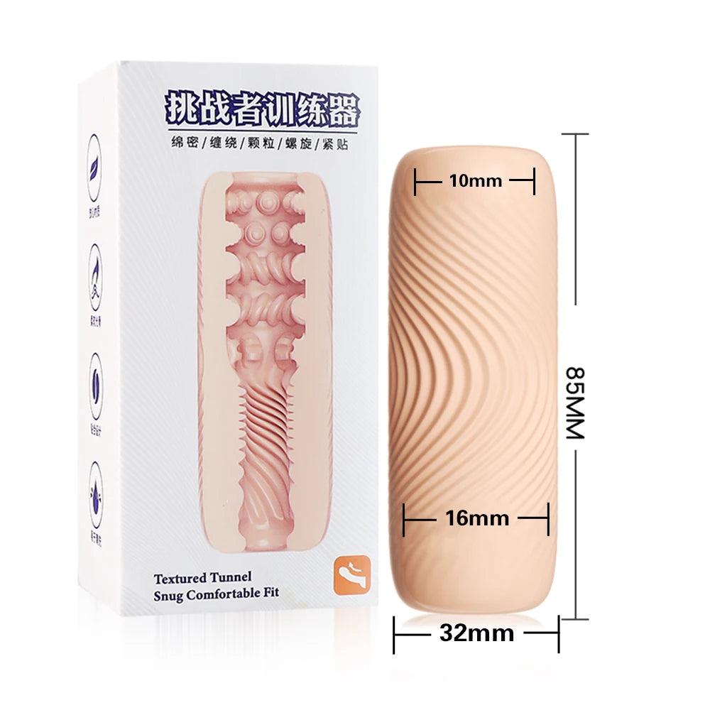Portable TPE Male Masturbator