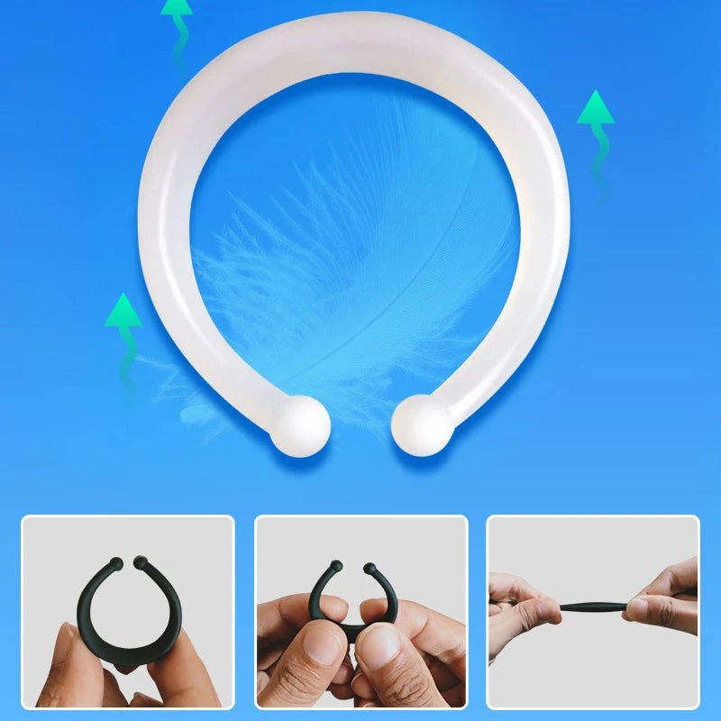 Opening Bondage Rings Delay Ejaculation Ring for Pleasure
