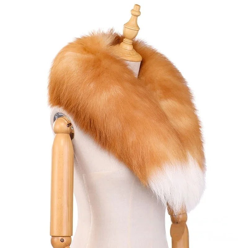 Cute Neck Collar Sex Toys Kits with Plush Fox Tail Bondage