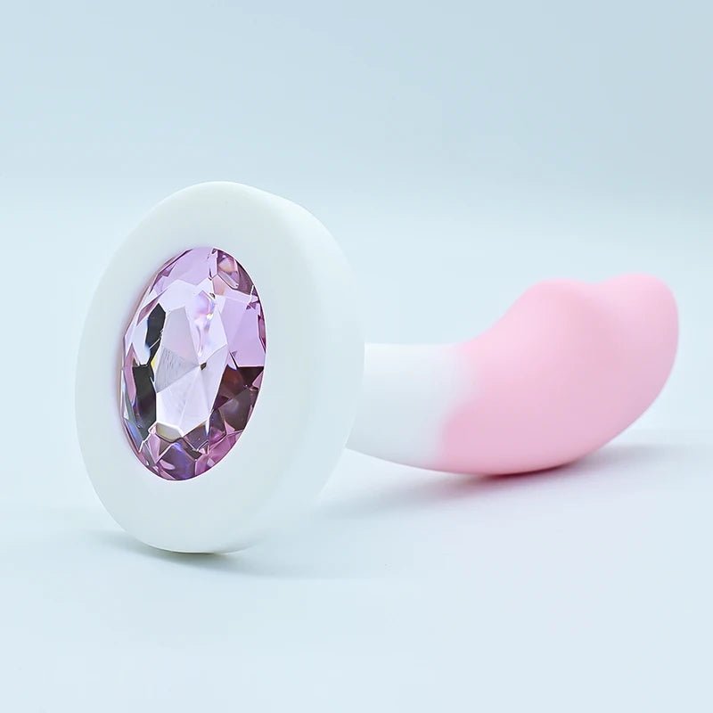 Silicone Plug Crystal Base Butt Plug For Women Toys
