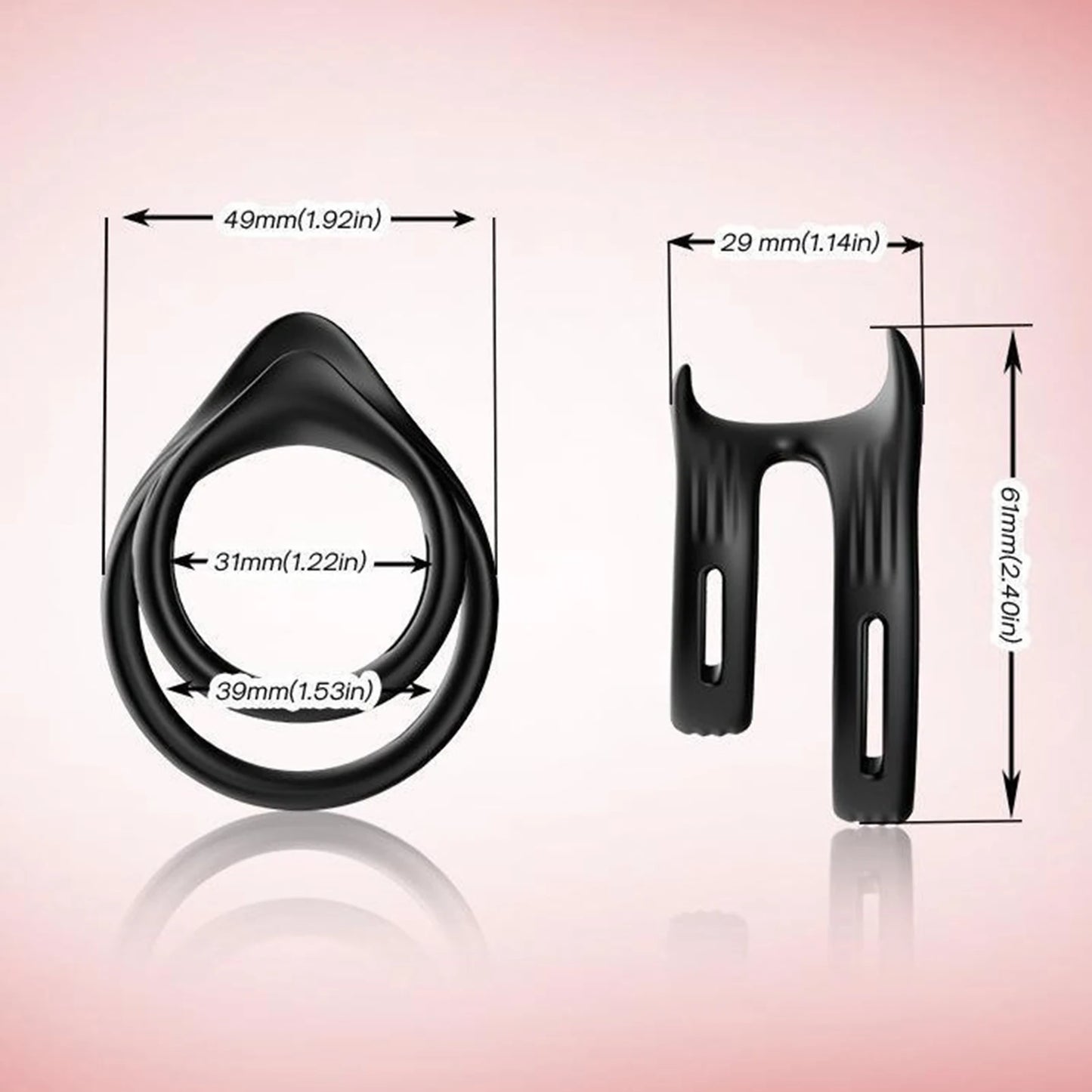 Soft Silicone Bondage Lock Device for Enhanced Pleasure