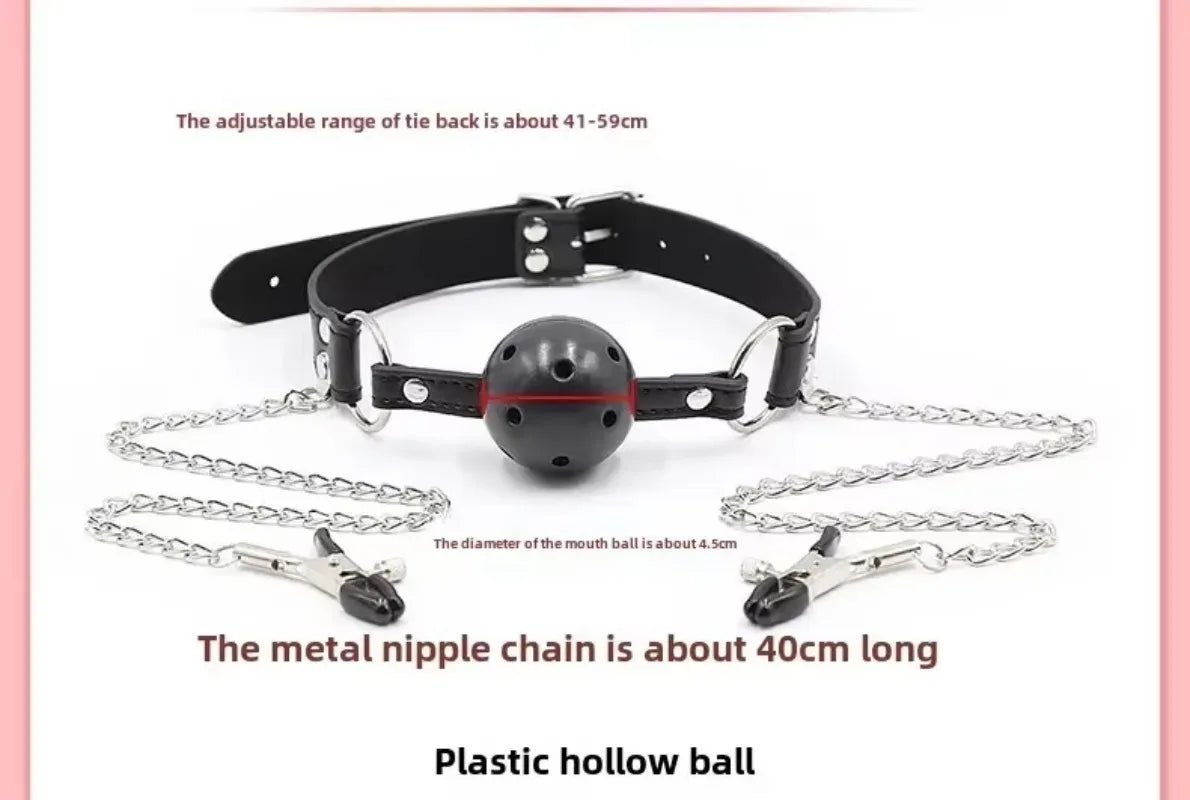 Nipple Clamps BDSM Bondage Set for Women Fetish Restraints Exotic