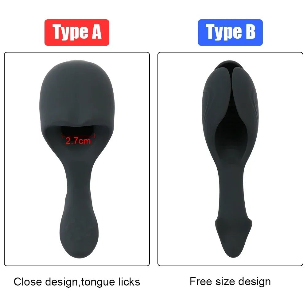 2 Motor Vibrators Testis Massager Toy for Ultimate Enjoyment