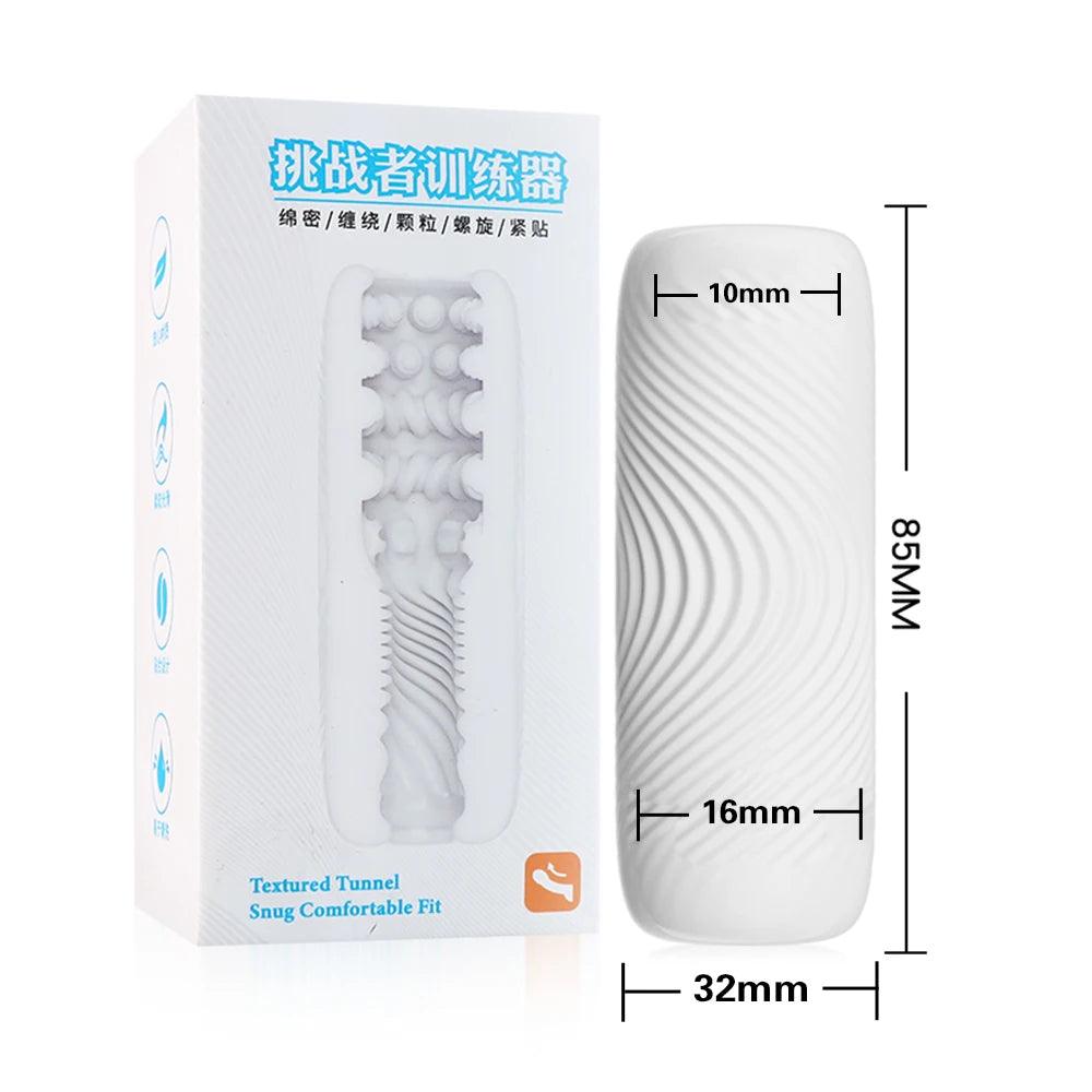 Portable TPE Male Masturbator