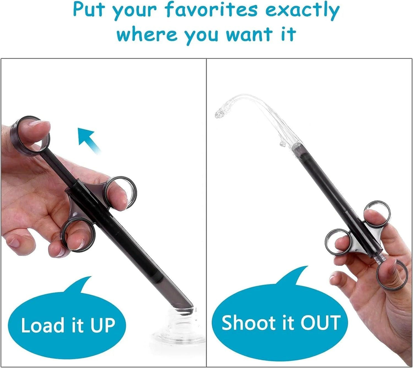 Enema Inject Oil Lubricant Applicator Lube Launcher Syringe