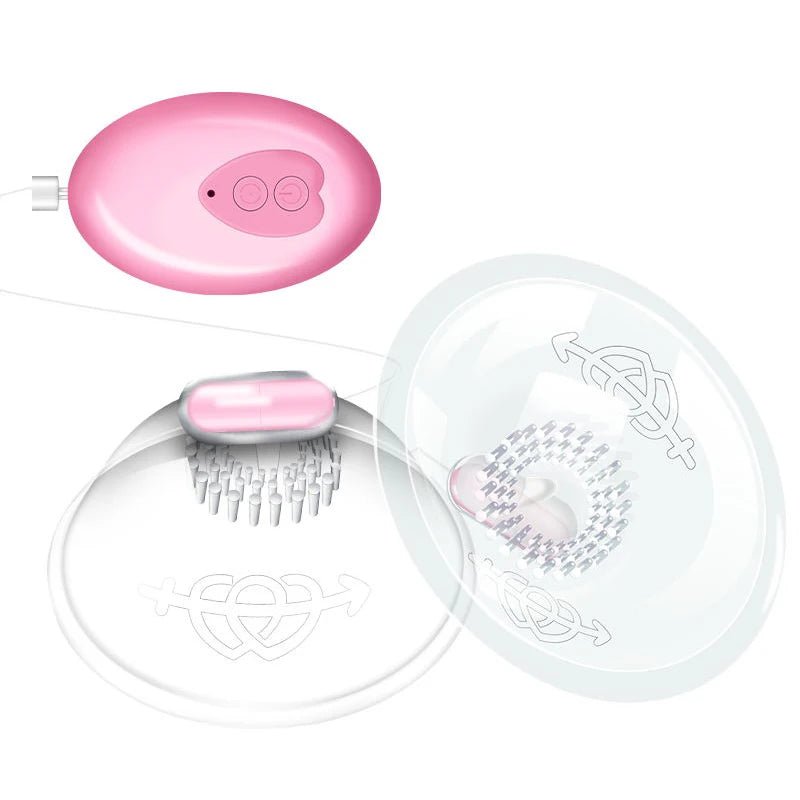 Breast Massager Nipple Sucking Vacuum Vibrator for Women