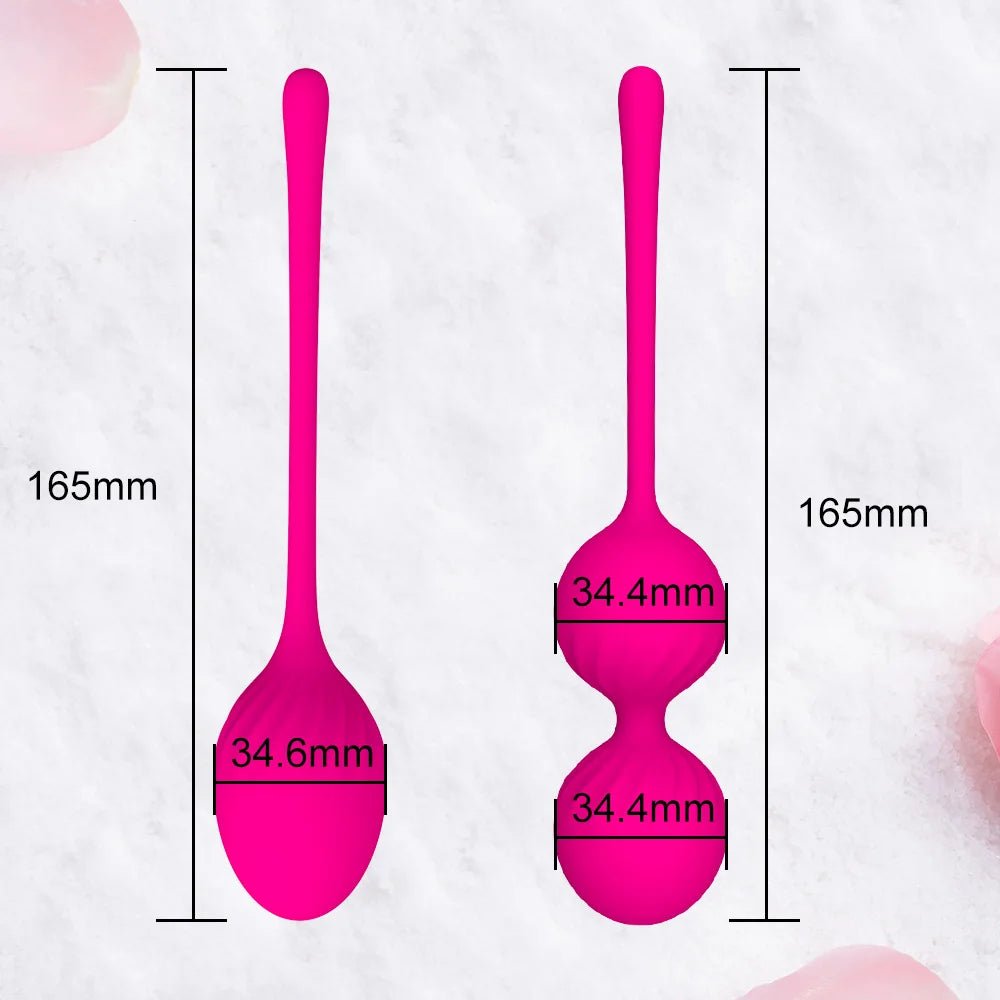 Safe Silicone Smart Ball Vibrator for Kegel Exercise Use