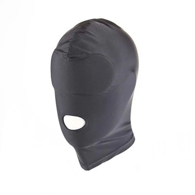 3 Hole Mask Hood Sexy Toys Open Mouth Eye Bondage Set