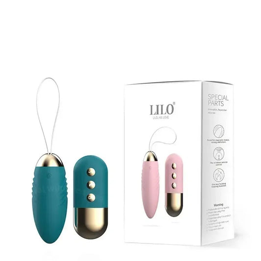 Wireless Lazy Vibrator Silent Heated Multi-Frequency Toy Remote Control