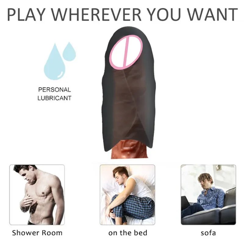 Vibrating Ring 10 Frequency Vibrator Prostate Massager Device