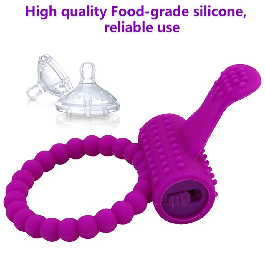 Pleasure Enhancer Ring Vibrator For Couples Fun Experience