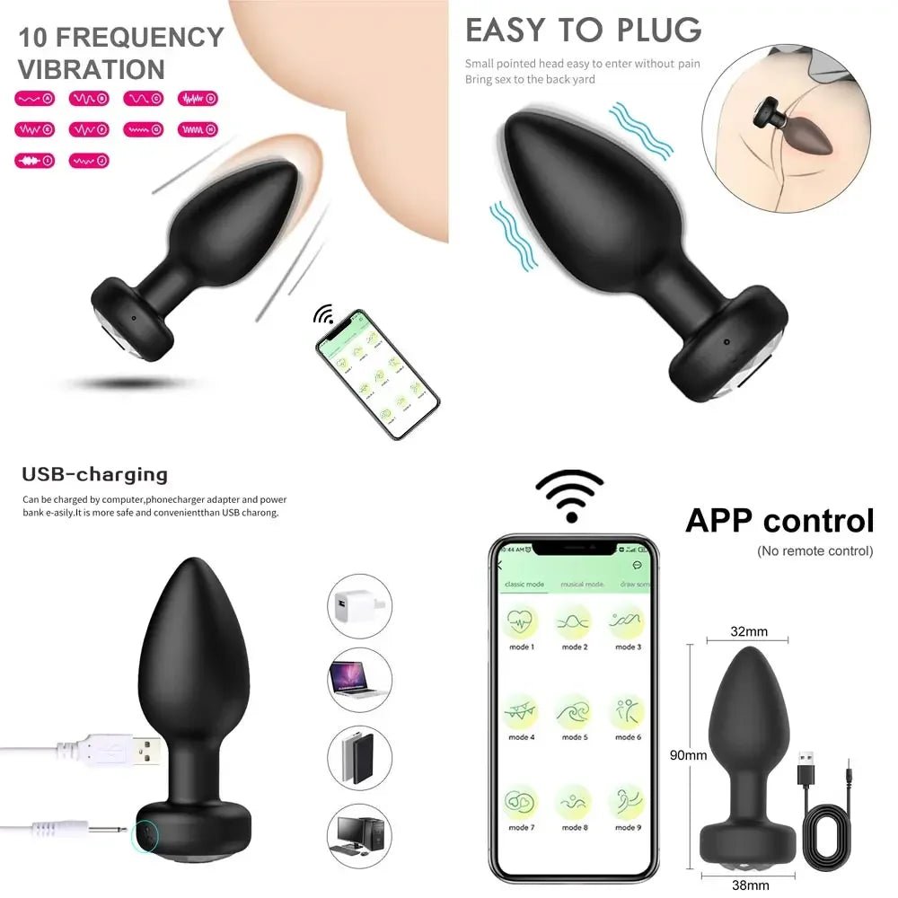 Piston Large Rings Plugs Rechargeable Male Vibrator Menu