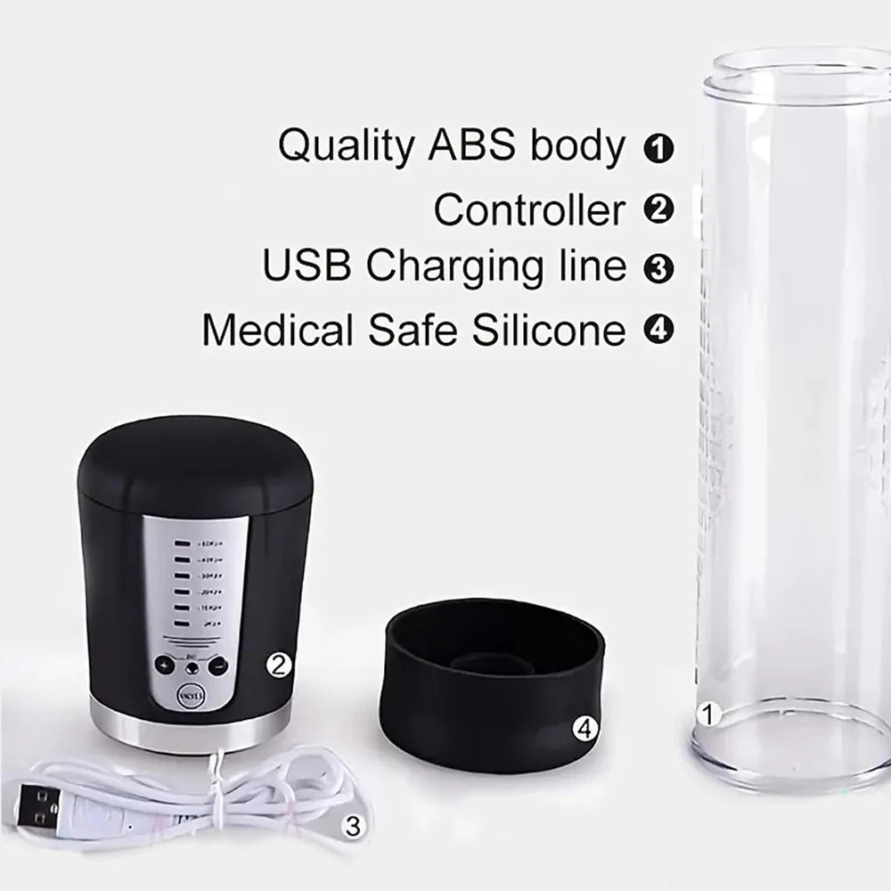 Pump Enlargement Enhanced Erection Trainer Device for Growth