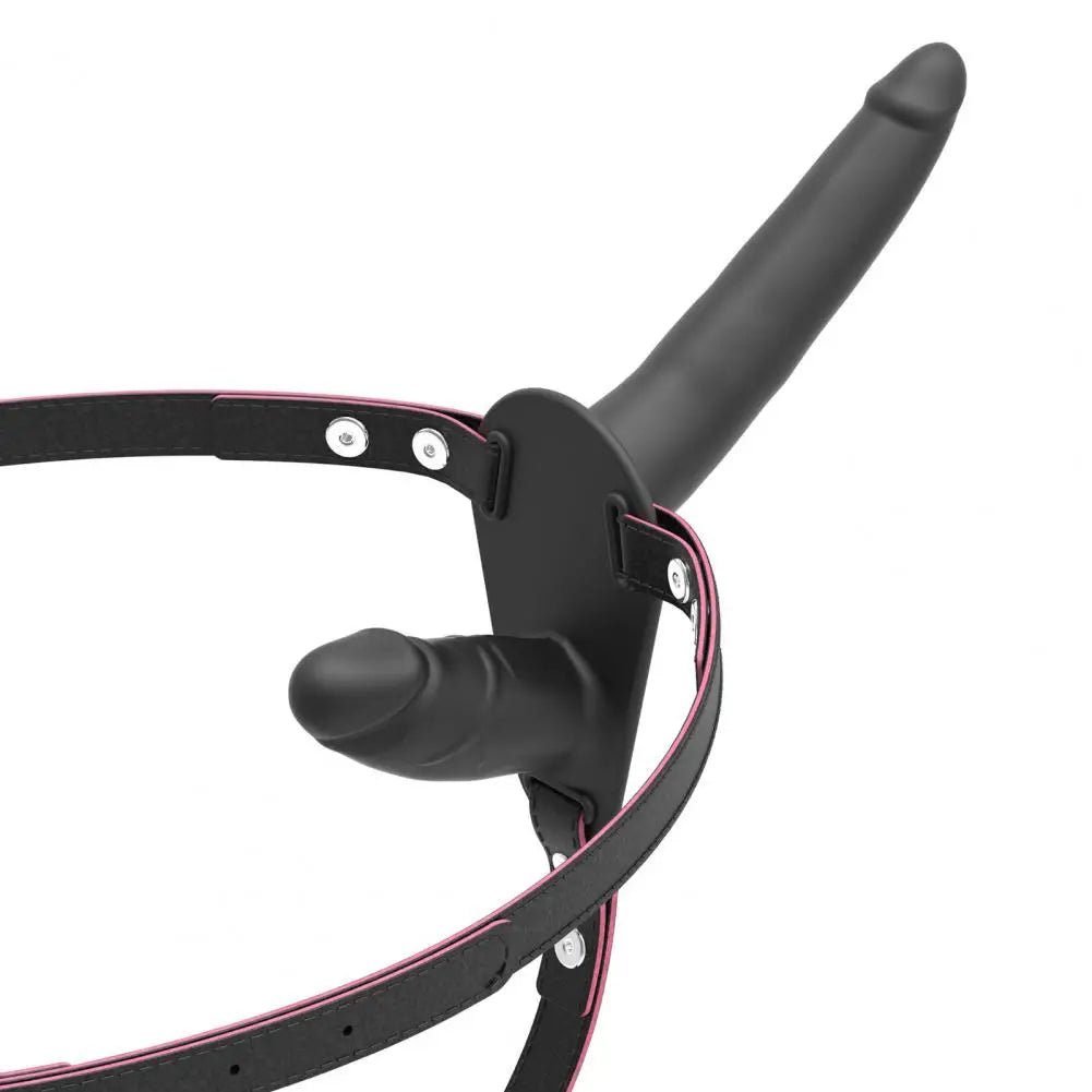 Women Wearing Dildo G-spot Stimulator Silicone Belt Pants