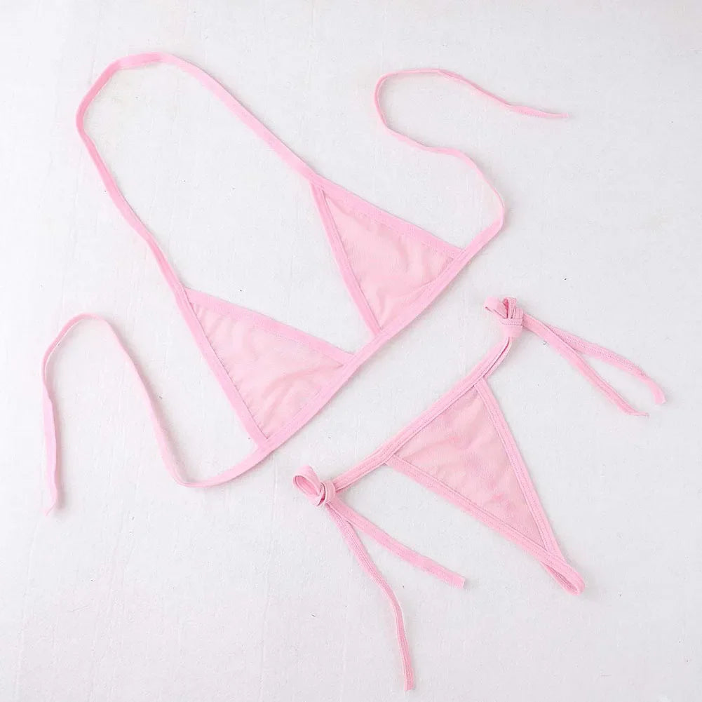Women's Hot Beautiful Lingerie Quick Dry Bikini Swimwear Set