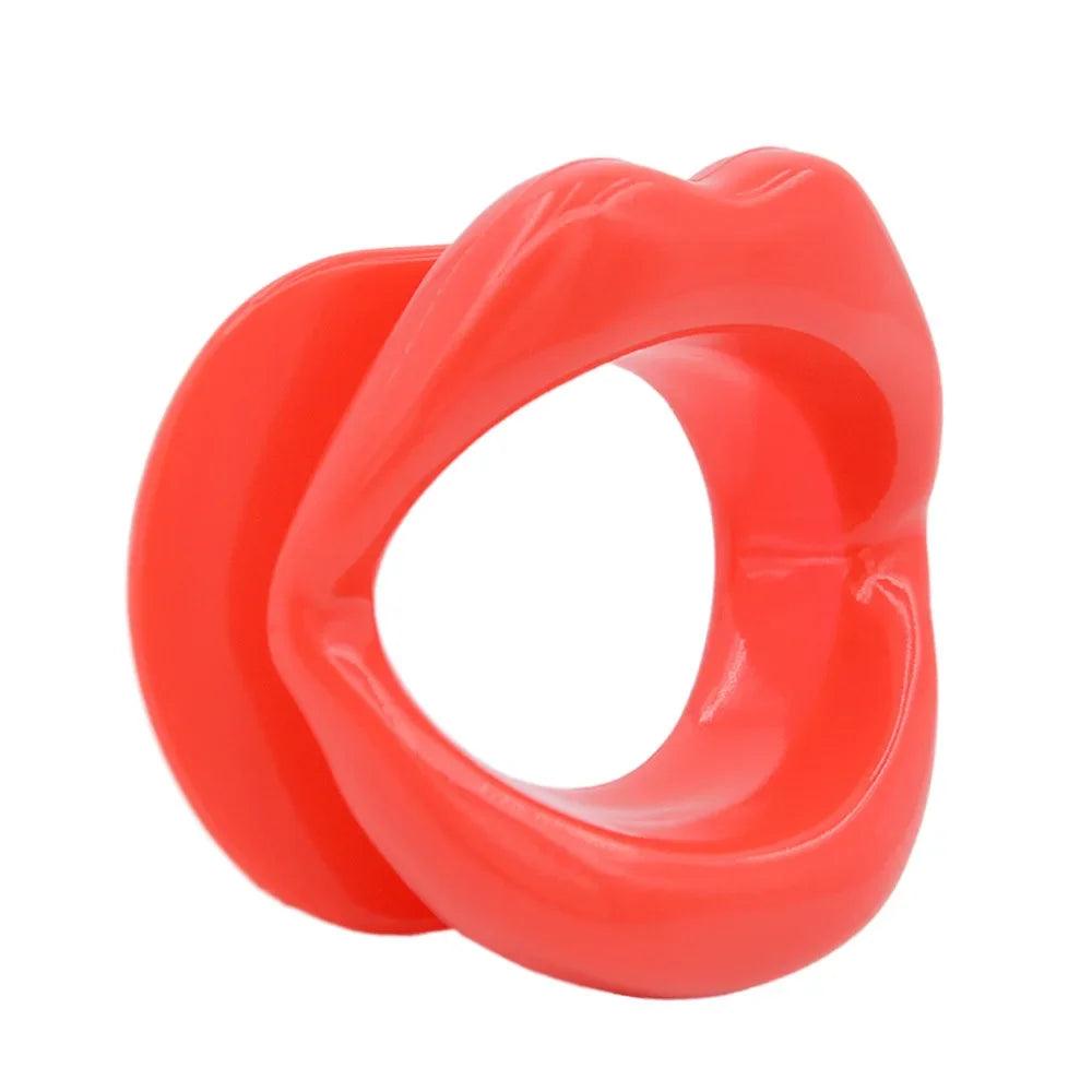 Adult Games Silicone Lips O Ring Open Mouth Gag Accessory