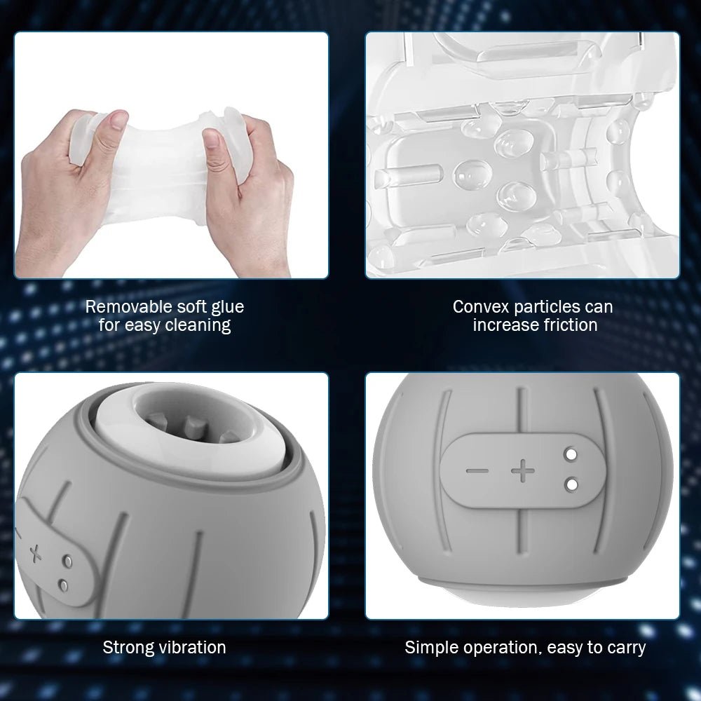 Automatic Male Vibrating Device for Ultimate Pleasure Experience