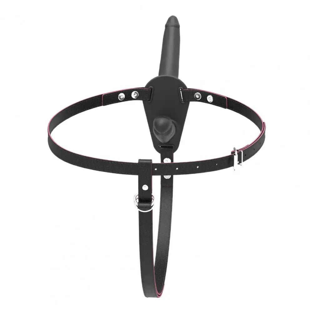 Women Wearing Dildo G-spot Stimulator Silicone Belt Pants