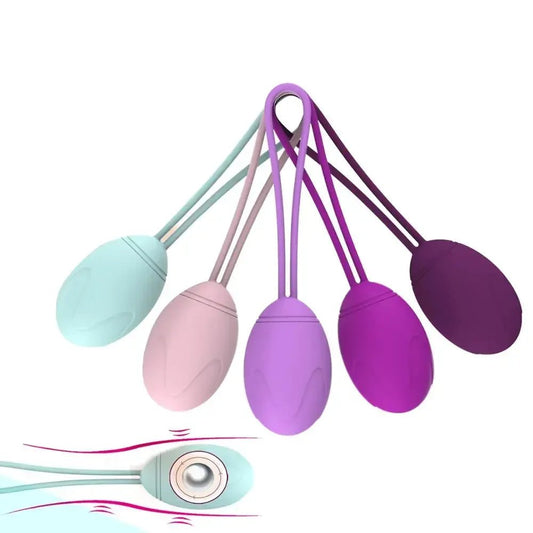 Smart Kegel Ball Vibrator Egg Set for Women's Pelvic Strength Training